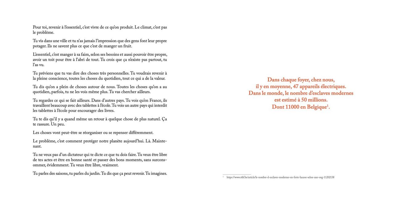 Mise en forme de paroles plurielles
